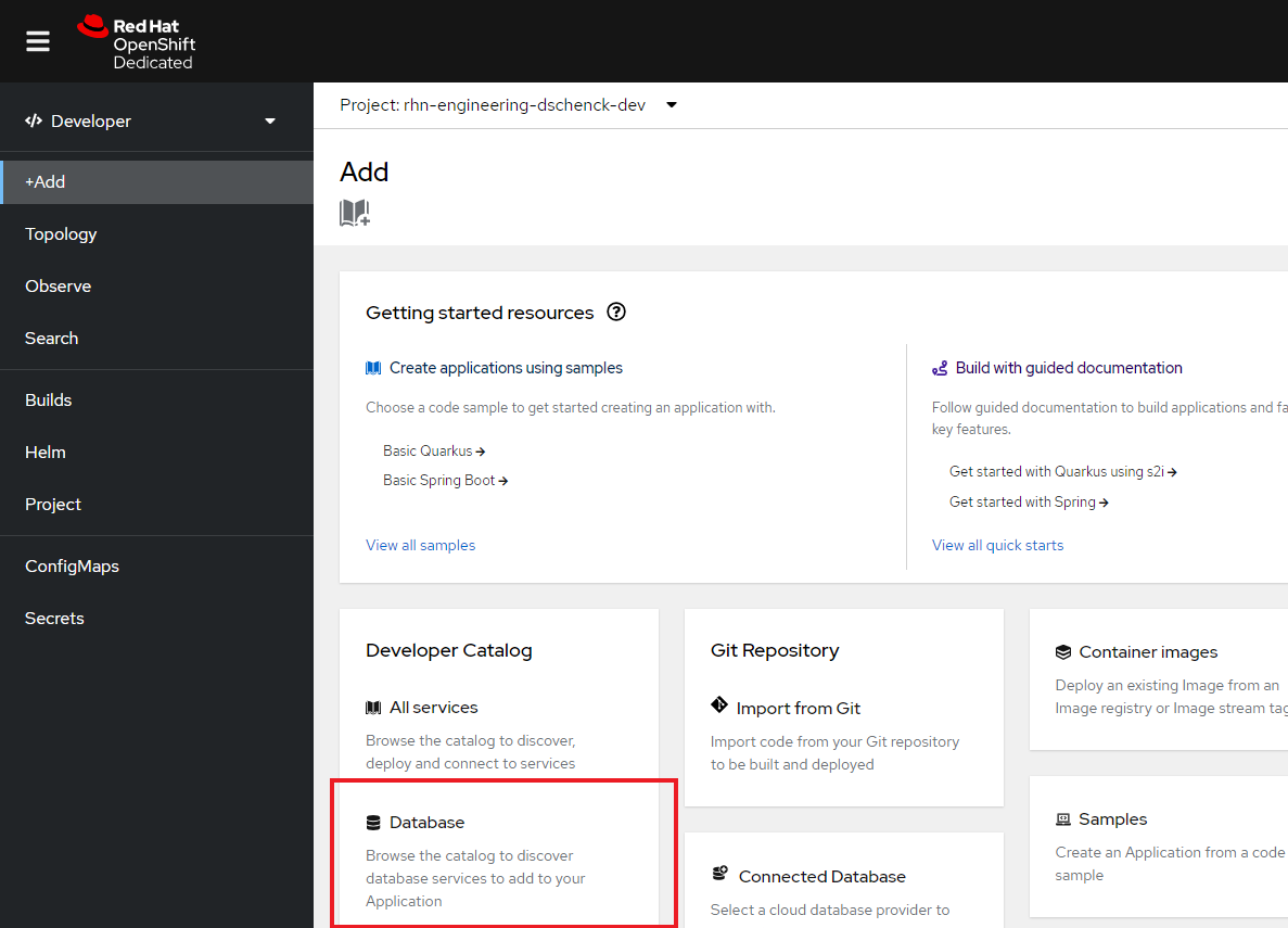 Spring Pet Clinic and the Developer Sandbox for Red Hat OpenShift ...